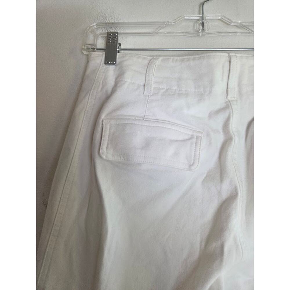 Wilfred Free Aritzia "Picture"White Straight Leg Cargo Cotton Jeans size 10 - Picture 5 of 10